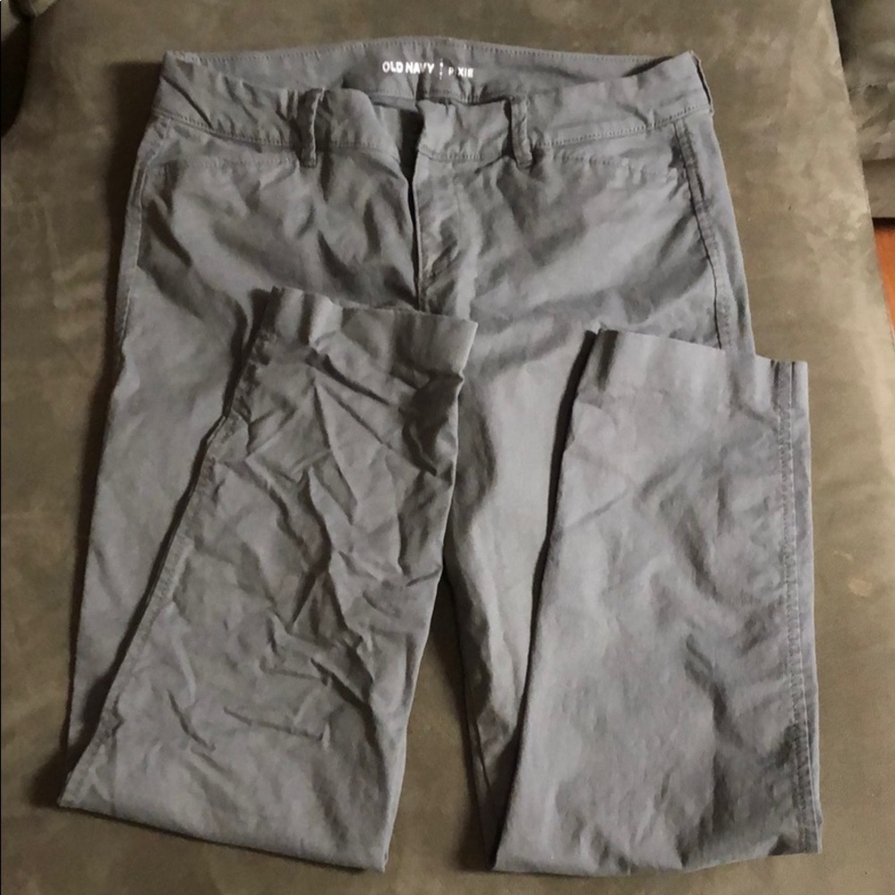 Grey pixie pants